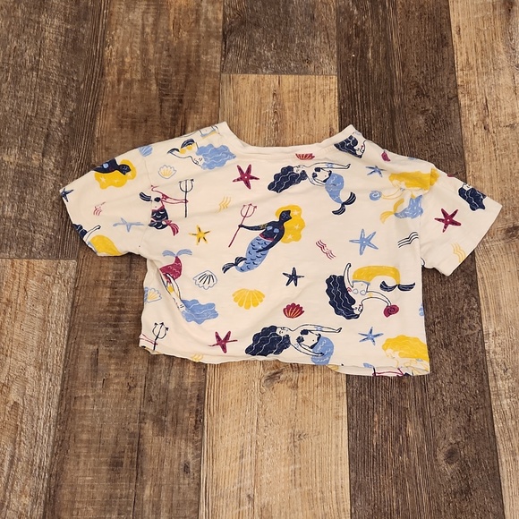 Mermaid Crop top tee - Picture 4 of 4